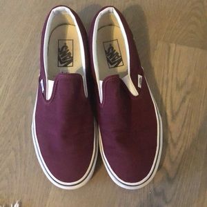 Maroon Vans